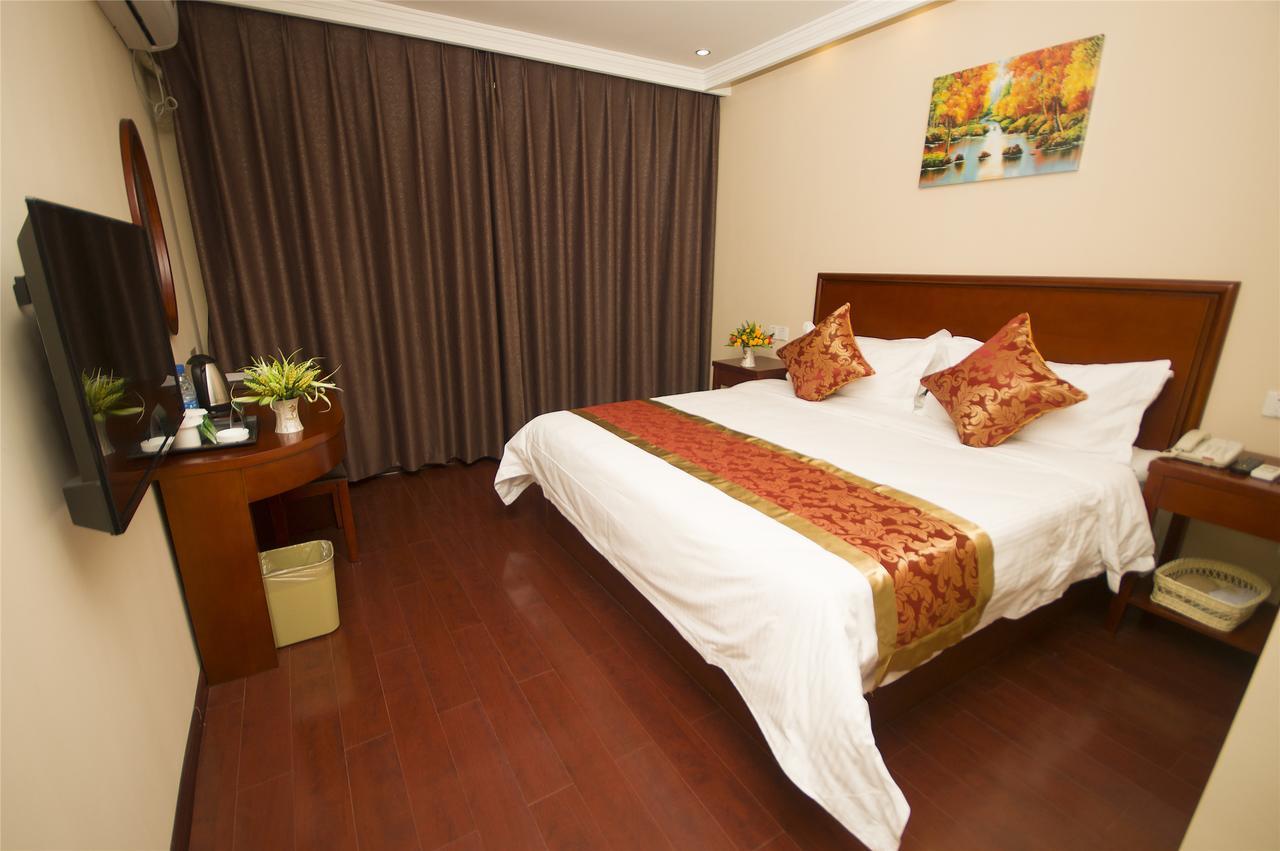 Greentree Inn Anhui Xuancheng Jixi Guangming Palace Business Hotel Eksteriør bilde